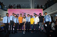 Anubhavinchu Raja Movie 3rd Song Launch at AMB Mall